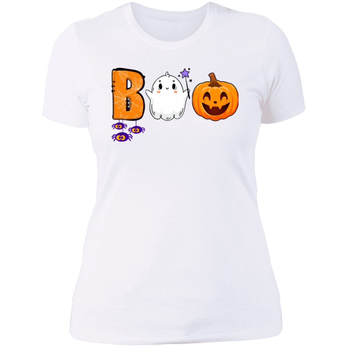 Ladies' Boyfriend T-Shirt | Holloween Shirt | Boo Shirt