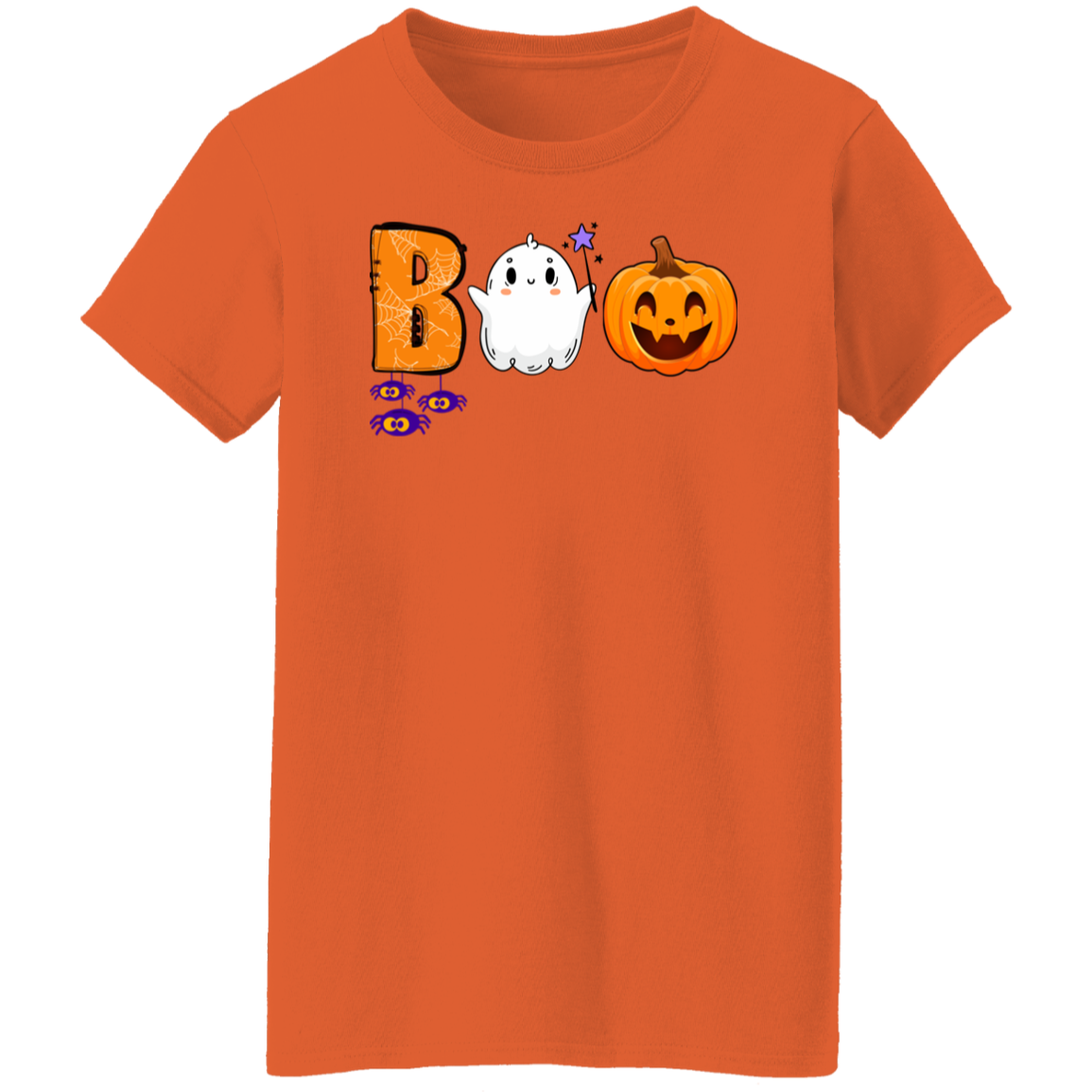 Ladies' 5.3 oz. T-Shirt | Holloween Shirt | Boo Shirt