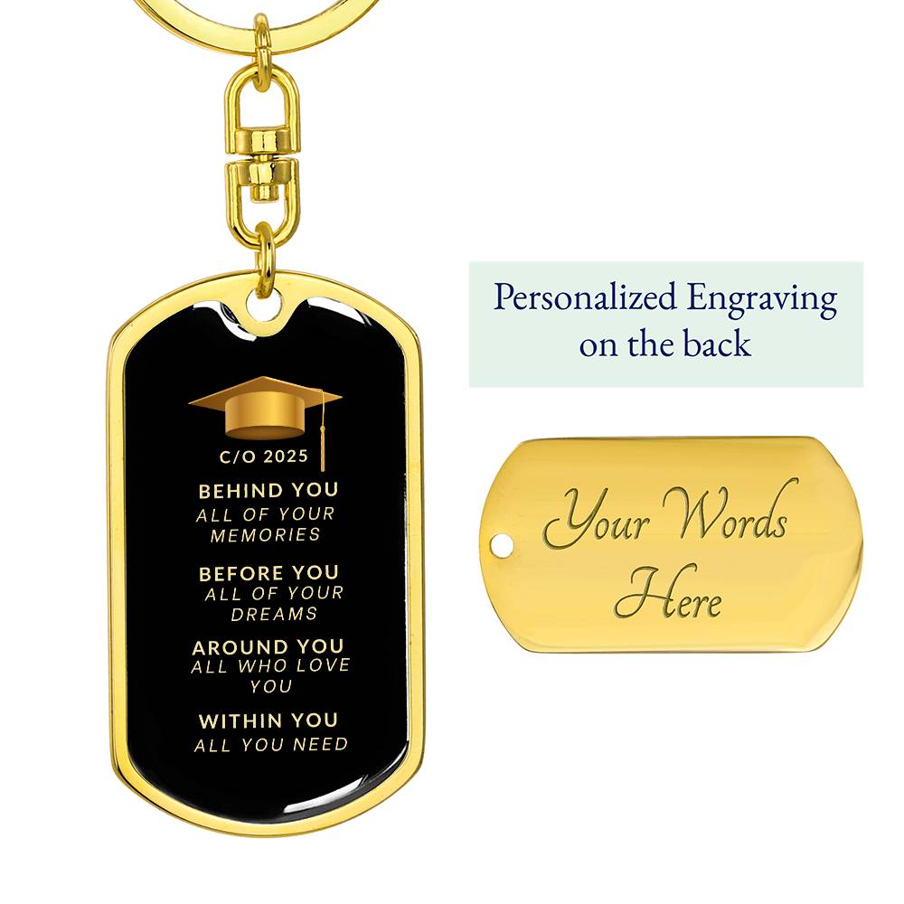 C/O 2025 Keychain | Hgh Quality Surgical Steel