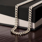 Unbreakable Bond Mother & Son |Cuban Link Chain | Gift to Son from Mom