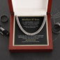 Unbreakable Bond Mother & Son | Cuban Link Chain