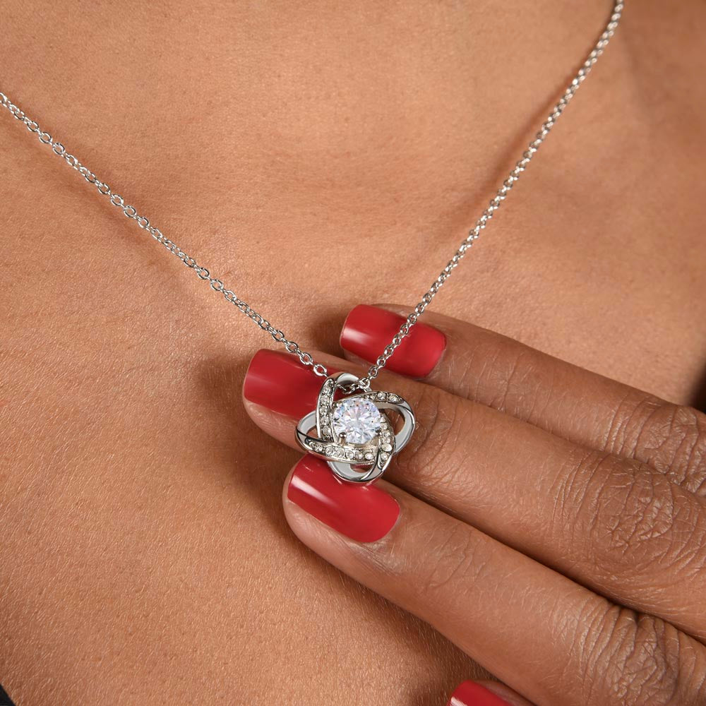 Mother and Daughter Bond | Love Knot Necklace | Gift to Daughter from Mom