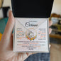 Customize Message Card | Love Knot Necklace