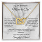 To An Amazing Mom-To-Be | Interlocking Hearts Necklace