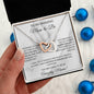 To An Amazing Mom-To-Be | Interlocking Hearts Necklace