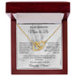To An Amazing Mom-To-Be | Interlocking Hearts Necklace