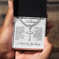 If I Had One Wish | To My Soulmate | Cuban Chain with Artisan Cross Necklace