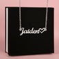 Custom Name Necklace | Special Gift To Grandaughter