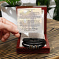 To My Amazing Dad | Men's "Love You Forever" Bracelet