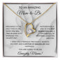To An Amazing Mom to Be | Forever Love Necklace