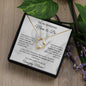 To An Amazing Mom to Be | Forever Love Necklace