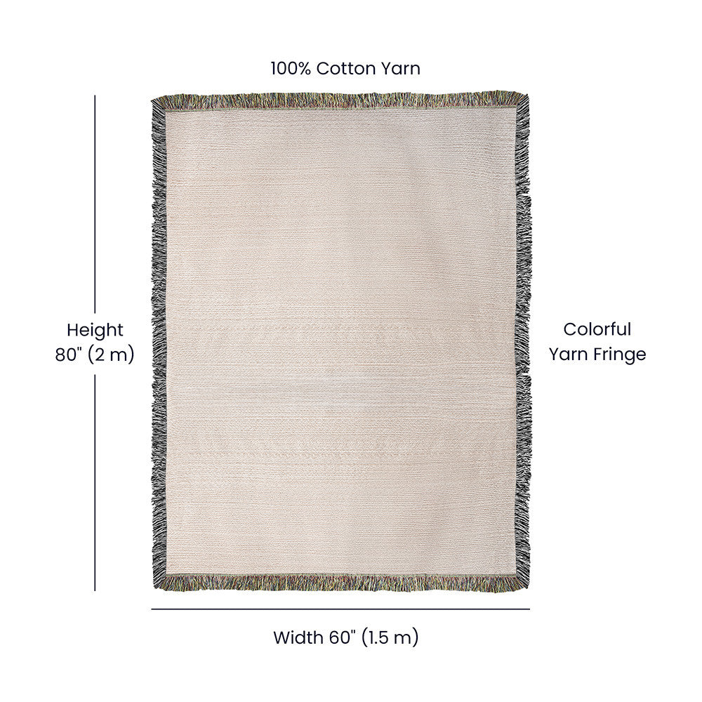 Blank heirloom wooven blanket