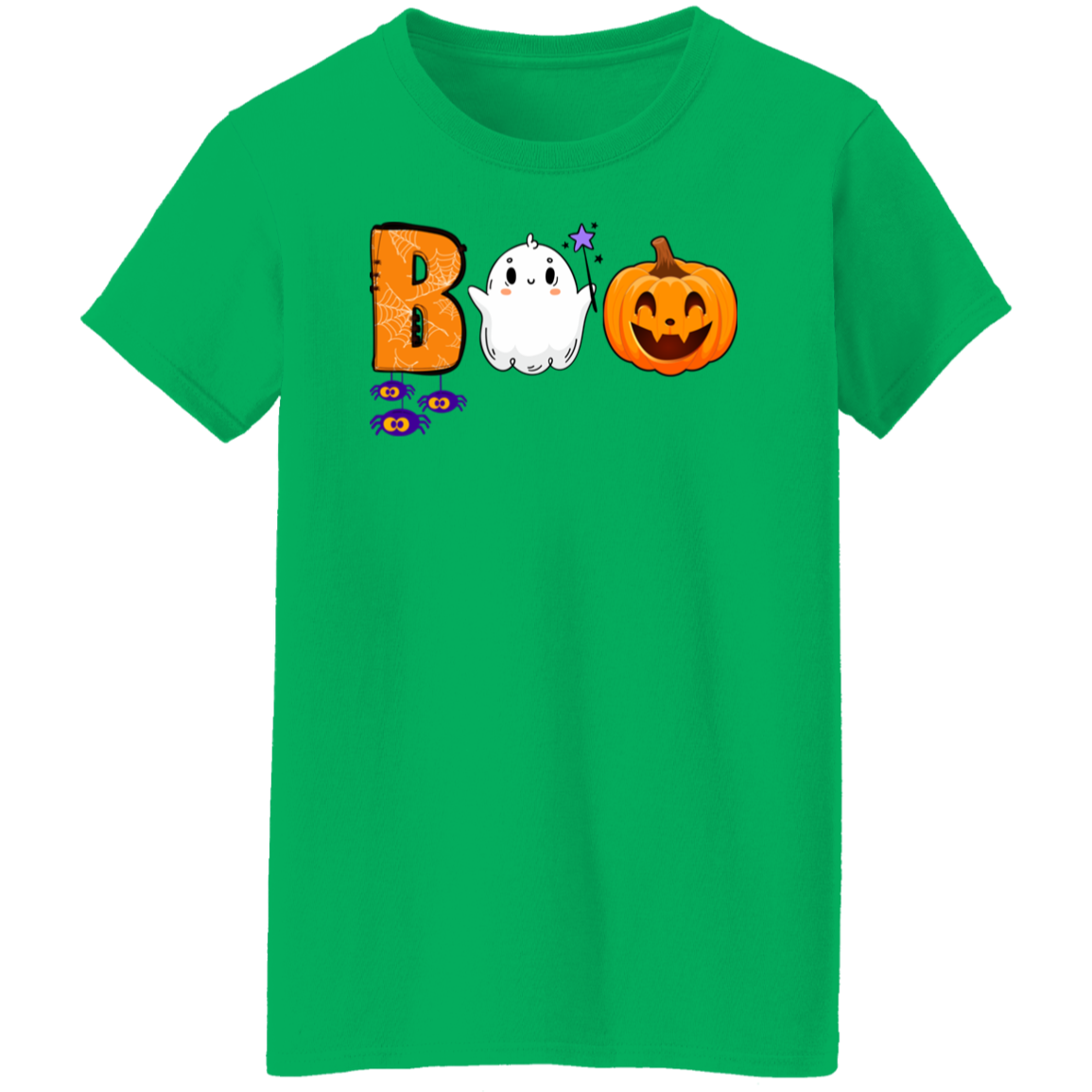 Ladies' 5.3 oz. T-Shirt | Holloween Shirt | Boo Shirt