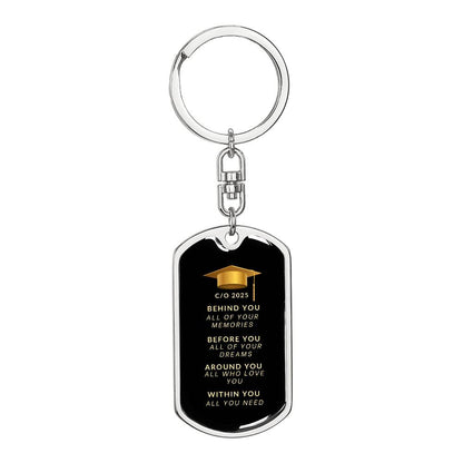 C/O 2025 Keychain | Hgh Quality Surgical Steel