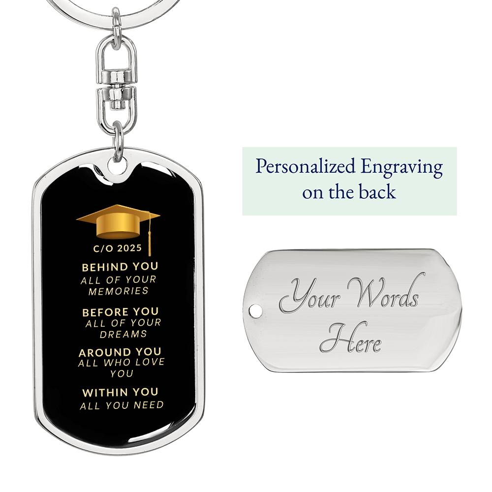 C/O 2025 Keychain | Hgh Quality Surgical Steel