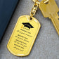 Class of 2025 Keychain | High Quality Surgical Steel | Graduation Gift