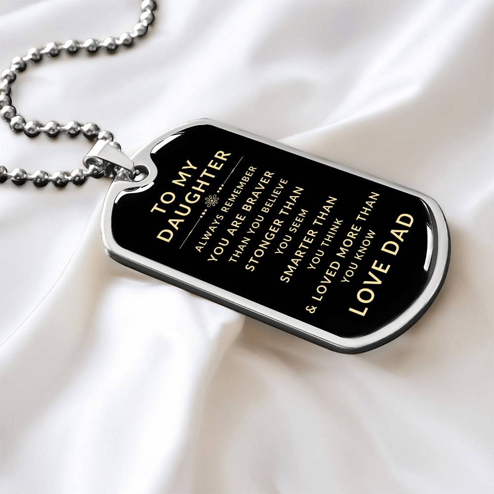 Gift to Daughter from Dad | High Quality Surgical Steel