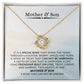 Unbreakable Bond | Gift to Mom from Son | Love Knot Necklace