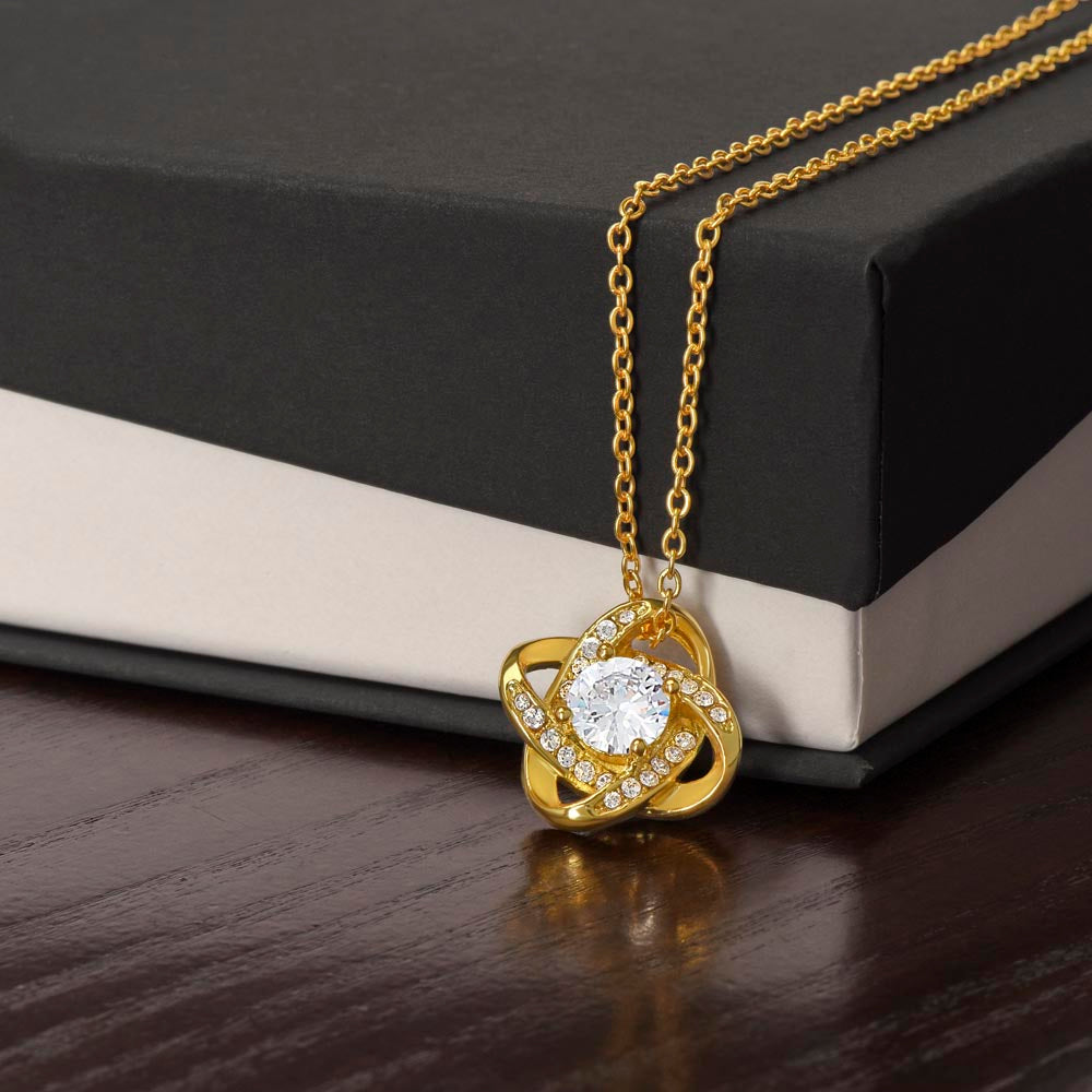 Mother and Daughter Bond | Love Knot Necklace | Gift to Daughter from Mom