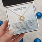 Unbreakable Bond | Gift to Mom from Son | Love Knot Necklace