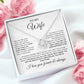 Your Last Everything | Wife | Love Knot Necklace