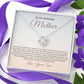 To My Amazing Mom from Son | Love Knot Necklace