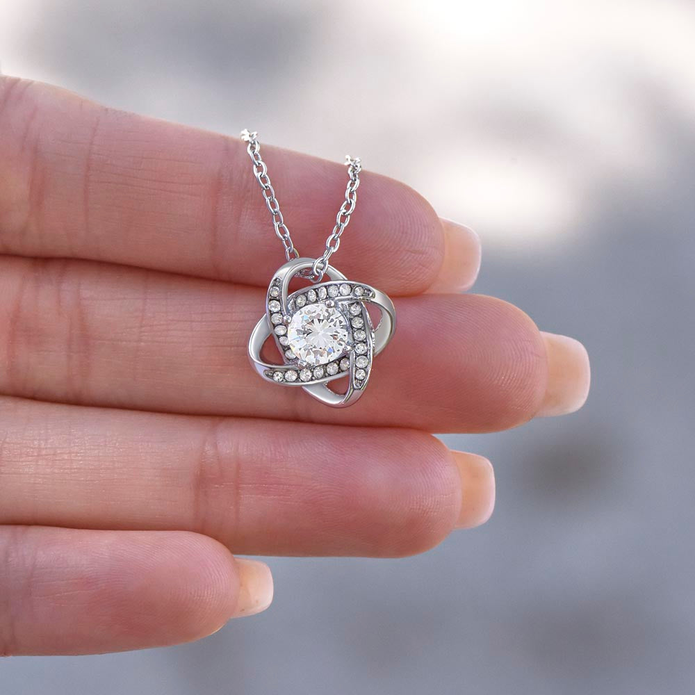 Mother and Daughter Bond | Love Knot Necklace | Gift to Daughter from Mom
