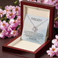 Unbreakable Bond | Gift to Mom from Son | Love Knot Necklace