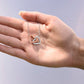 Interlocking Hearts | Speicial Gift for Bonus Daughter for Bonus Dad