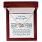 Interlocking Hearts | Speicial Gift for Bonus Daughter for Bonus Dad