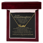 To My Granddaughter - Custom Name Necklace - Smart Brave & Strong