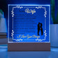 One Wish To My Wife | LED Acrylic Lamp