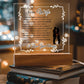One Wish To My Wife | LED Acrylic Lamp